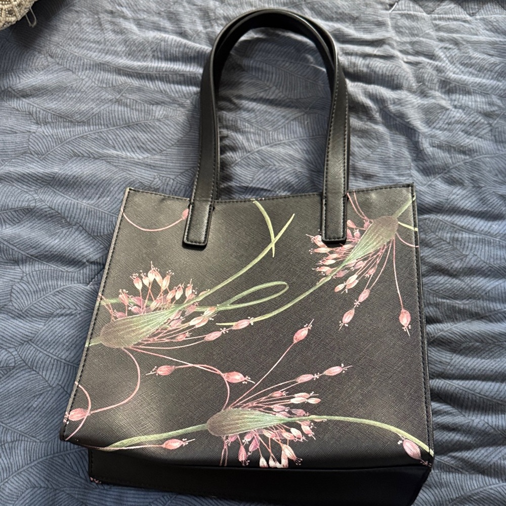 Ted Baker Floral Black Tote Bag - Picture 5 of 5